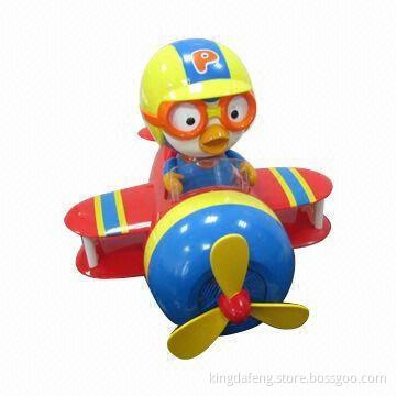 220g Battery-operated Airplane with Moving Capable, Making Noise and Glowing Features